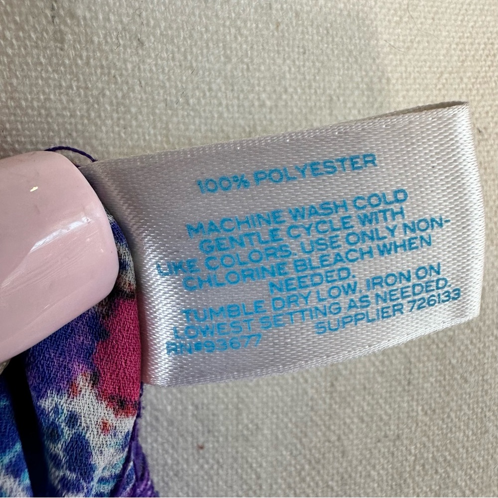 Nanette Lepore Multicolor Floral Blouse - Picture 6 of 7
